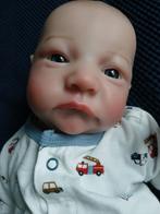 Klein maar zwaar reborn jongetje Levi 💙🐻 2500 gram!, Verzamelen, Ophalen of Verzenden, Zo goed als nieuw, Pop
