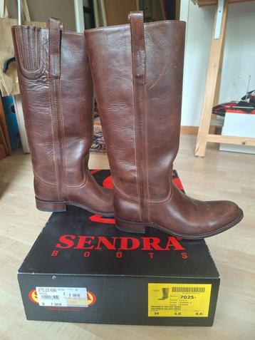 Sendra leren laarzen, nog bijna nieuw maat39 UK6 USA8 beschikbaar voor biedingen
