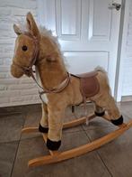 Vintage Stoffen Hobbelpaard - Pluche, Ophalen, Gebruikt