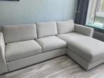 Bank met lounge gedeelte, Huis en Inrichting, Gebruikt, Hoekbank, Driepersoons, 75 tot 100 cm