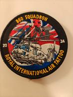 860 squadron RIAT patch, Ophalen of Verzenden, Zo goed als nieuw, Patch, Badge of Embleem
