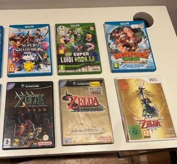 Nintendo Gamecube - Nintendo Wii - Nintendo Wii U Games beschikbaar voor biedingen