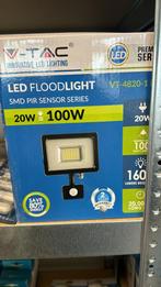 Led floodlight op sensor, Doe-het-zelf en Verbouw, Bouwverlichting, Nieuw, Ophalen of Verzenden