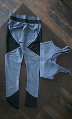 Fitness set legging en top van MyProtein, Ophalen of Verzenden, Maat 36 (S), Grijs, Fitness of Aerobics