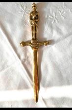 Vintage koperen brievenopener, Antiek en Kunst, Ophalen of Verzenden