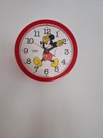Mickey Mouse Klok met Bewegende Armen - Lorus Quartz, Ophalen of Verzenden, Gebruikt, Analoog, Wandklok