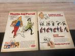 Kuifje Persil reclames uit Pep 1973-4, Ophalen of Verzenden, Kuifje, Gebruikt, Plaatje, Poster of Sticker