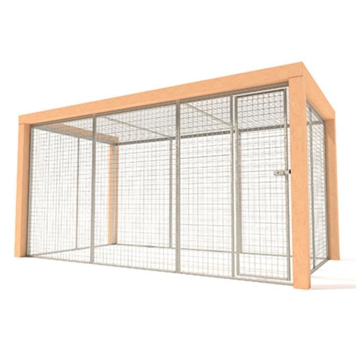 *NIEUW* Kippenren gegalvaniseerd + Douglas hout constructie, Dieren en Toebehoren, Pluimvee | Toebehoren, Ophalen of Verzenden