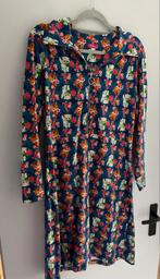 Tante Betsy jurk XL poezenprint, Blauw, Maat 46/48 (XL) of groter, Ophalen of Verzenden, Zo goed als nieuw