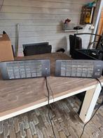 2x Eurom Q-Time 2001 elektrische terrasverwarmers, Tuin en Terras, Terrasverwarmers, Waterbestendig, Zo goed als nieuw, Wand, Ophalen