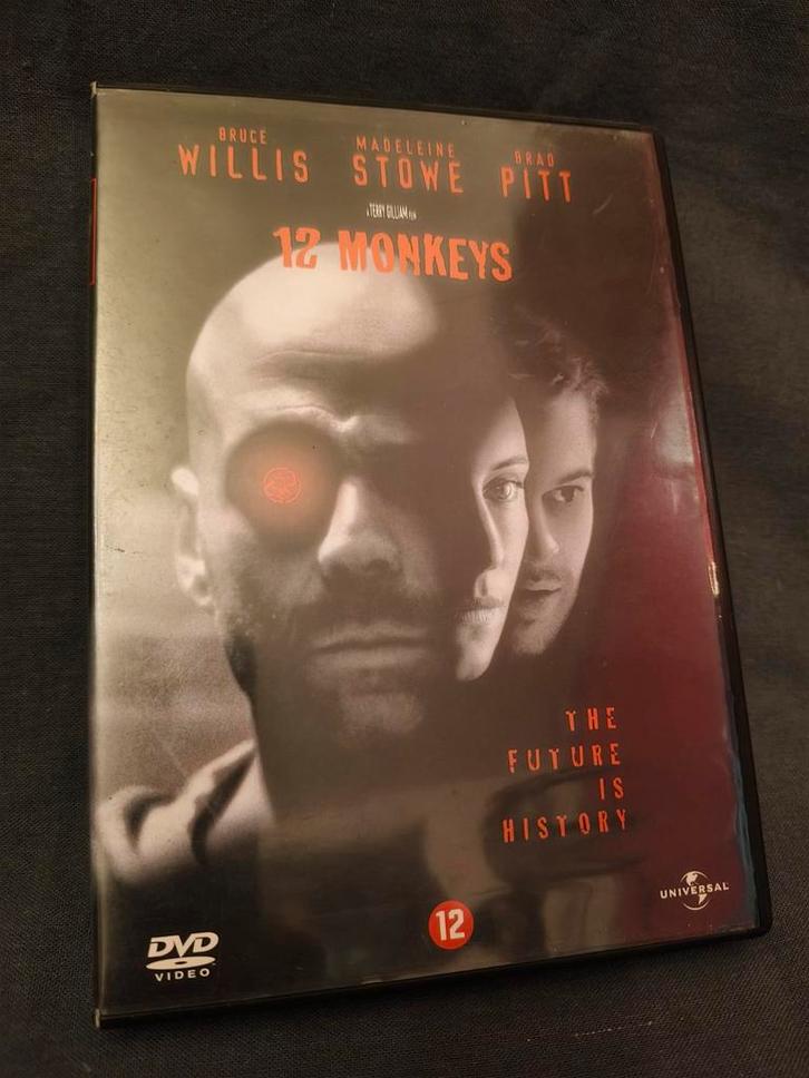12 monkeys, Cd's en Dvd's, Dvd's | Thrillers en Misdaad, Gebruikt, Bovennatuurlijke thriller, Vanaf 12 jaar, Ophalen of Verzenden
