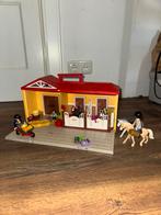 Playmobiel paarden manege, Kinderen en Baby's, Speelgoed | Playmobil, Ophalen of Verzenden, Gebruikt, Complete set