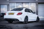Mercedes-Benz C-klasse 180 AMG Night-pakket I Pano-dak I NL-, Auto's, Automaat, Wit, Sedan, C-Klasse