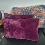 Zara home kussen en 2 bordeaux kleur kussens, Ophalen of Verzenden, Zo goed als nieuw, Overige kleuren, Rechthoekig