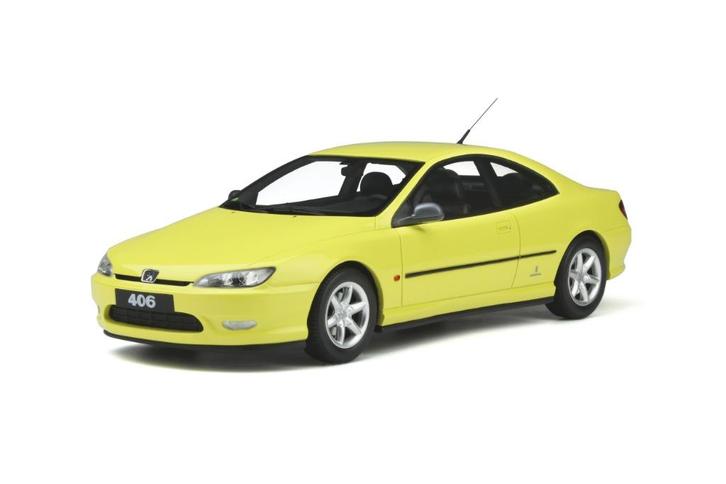 Peugeot 406 V6 Pininfarina Pulsar Geel 1997 OttoMobile OT897, Hobby en Vrije tijd, Modelauto's | 1:18, Nieuw, OttOMobile, Verzenden