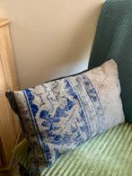 Prachtig mooi kussen van oud tapijt, Ophalen of Verzenden, Zo goed als nieuw, Rechthoekig