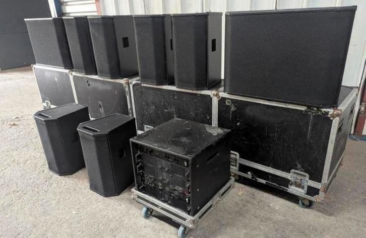 ✅Apogee ae5/ae10 pa systeem compleet, Audio, Tv en Foto, Luidsprekers, Gebruikt, 120 watt of meer, Overige merken, Ophalen of Verzenden