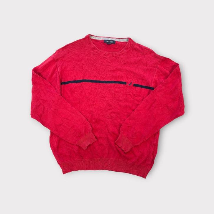 Nautica heren trui maat S, Kleding | Heren, Truien en Vesten, Gedragen, Maat 46 (S) of kleiner, Rood, Ophalen of Verzenden