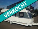 Hobby 560 WLU Mover, enkele bedden & voortent 1 eig. Nw type, Rondzit, Hobby, Hobby, Bedrijf