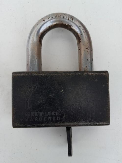 Mul-T-Lock Container Slot met Sleutel, Motoren, Accessoires | Sloten, Gebruikt, Ophalen of Verzenden