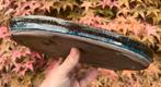 Bonsai schaal zwart-bruin-grijs geglazuurd 30,5x21x3, Tuin en Terras, Ophalen of Verzenden, Zo goed als nieuw, Minder dan 25 cm