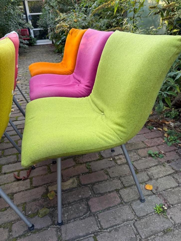 6x Calin Ligne Roset eetkamerstoelen in mooie staat, Huis en Inrichting, Stoelen, Zo goed als nieuw, Vijf, Zes of meer stoelen