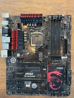 MSI Z87-G45 Gaming Moederbord – Socket 1150, ATX, Gebruikt, DDR3, Ophalen of Verzenden, LGA 1150