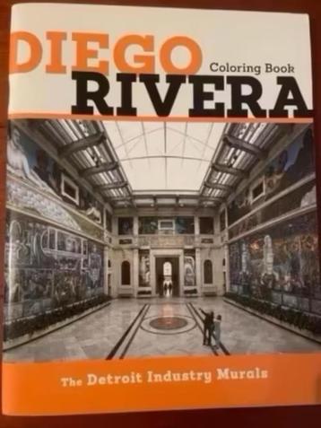 Diego Rivera the Detroit Industry Murals Coloring Book beschikbaar voor biedingen
