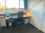 Lensvelt bureau incl ladeblok, Huis en Inrichting, Bureaus, Ophalen, Zo goed als nieuw, Bureau