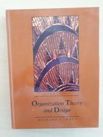 Organization theory and design, Boeken, Ophalen of Verzenden, Beta, Zo goed als nieuw, HBO