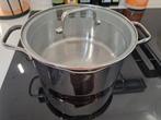 Mooie Masterchef pan voor alle warmtebronnen, Ophalen of Verzenden, Zo goed als nieuw, Rvs, Koekenpan of Braadpan