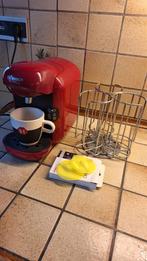 Tassimo Koffiemachine + Cup Houder, Witgoed en Apparatuur, Koffiezetapparaten, Ophalen, Gebruikt, Koffiemachine, 1 kopje