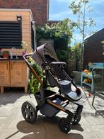 Joolz Day3 kinderwagen blauw met koper, Kinderen en Baby's, Kinderwagens en Combinaties, Gebruikt, Verstelbare duwstang, Ophalen