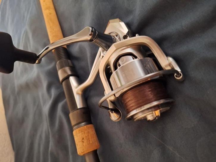 Penvishengel + molen, Watersport en Boten, Hengelsport | Roofvissen, Zo goed als nieuw, Ophalen of Verzenden