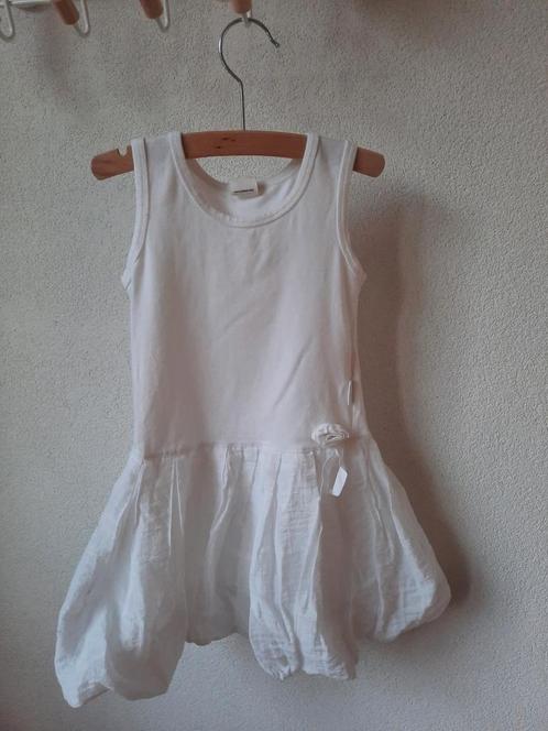 Jottum Mooie Witte Zomerjurk Zomer Jurk Maat 98, Kinderen en Baby's, Kinderkleding | Maat 98, Gebruikt, Meisje, Jurk of Rok, Ophalen of Verzenden
