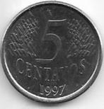 5  cent  1997  Brazilië. km. 632, Postzegels en Munten, Munten | Amerika, Ophalen of Verzenden, Zuid-Amerika, Losse munt