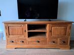 Teakhouten TV meubel - 170cm breed, Huis en Inrichting, Kasten | Televisiemeubels, Ophalen