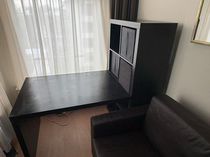 Gratis IKEA bureau met kast - Zo goed als nieuw!, Huis en Inrichting, Bureaus, Zo goed als nieuw, Bureau, Ophalen