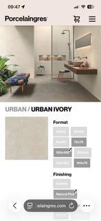 Porcelaingres Urban Ivory 100x100 Tegels, Doe-het-zelf en Verbouw, Tegels, Ophalen, 60 cm of meer, Nieuw, Minder dan 5 m²