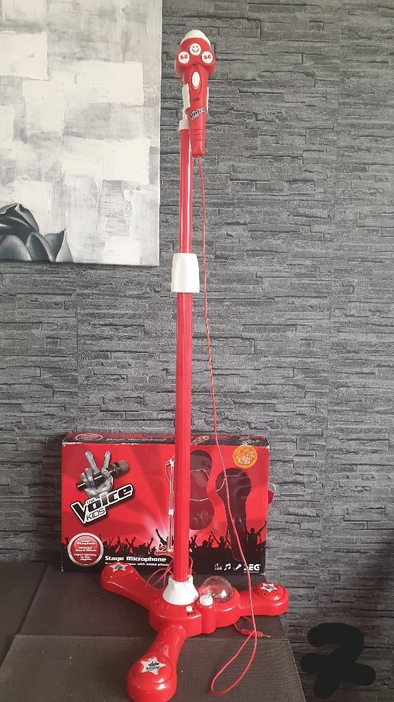 The Voice Kids microfon, Ophalen of Verzenden, Zo goed als nieuw, Jongen of Meisje