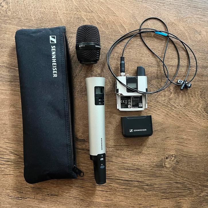 Sennheiser SL mic set, Muziek en Instrumenten, Microfoons, Zo goed als nieuw, Overige typen, Ophalen