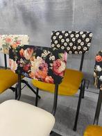 schoolstoel eetkamerstoel met stof naar wens, Overige kleuren, Nieuw, Vijf, Zes of meer stoelen, Metaal