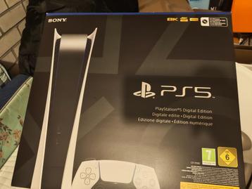 PS5 Digital Edition - Nieuwe staat! beschikbaar voor biedingen