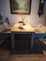 Kleine eettafel heel licht eiken, Ophalen, 100 tot 150 cm, 50 tot 100 cm, Zo goed als nieuw