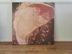 Danae van Gustav Klimt, print op canvas (100x100cm), Ophalen, 75 tot 100 cm, 75 cm of meer, Print
