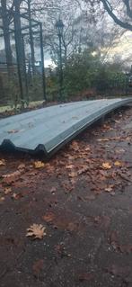 Damwandplaten dakplaten, Zwart, 15 m² of meer, Metaal, Ophalen