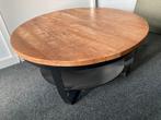 Salontafel mangohout, Ophalen, Gebruikt, 50 tot 100 cm, Rond