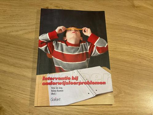 Interventie bij onderwijsleerproblemen, Boeken, Wetenschap, Gelezen, Sociale wetenschap, Ophalen of Verzenden