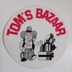 Mooie oude sticker.   TEXACO.    tom's bazaar., Ophalen of Verzenden, Zo goed als nieuw, Overige typen