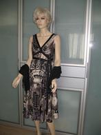 Didi Midi Swingjurk Dress Maat XS / S Vintage, Kleding | Dames, Jurken, Zwart, Didi, Ophalen of Verzenden, Zo goed als nieuw